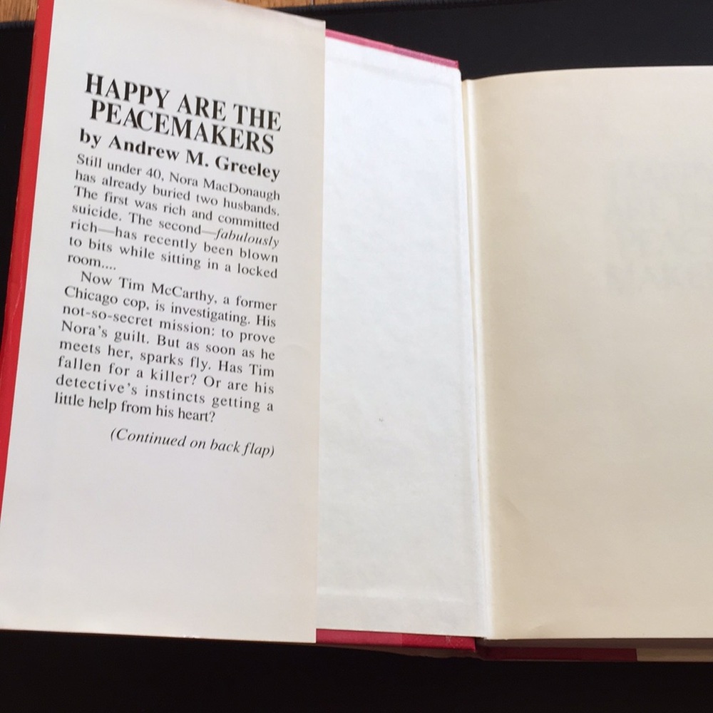 Andrew M Greeley bundle of 2 hardcover books - Picture 14 of 16